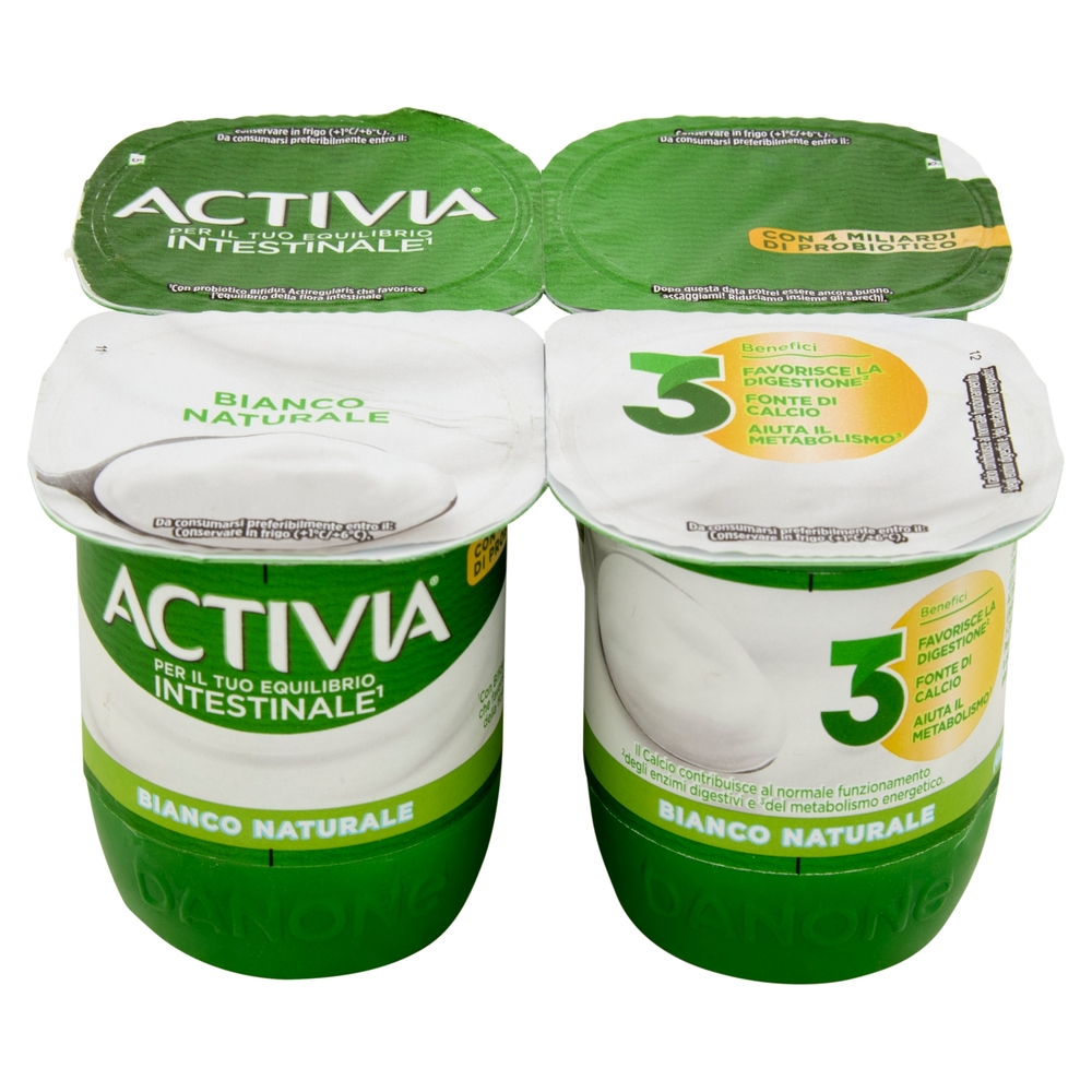 Yogurt Bianco con Bifidus, 4x125 g